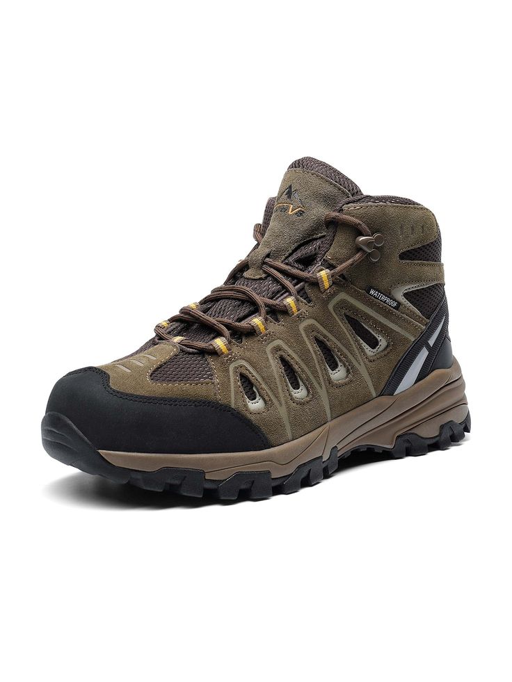 NORTIV 8 Men's Ankle-High Waterproof Hiking Boot