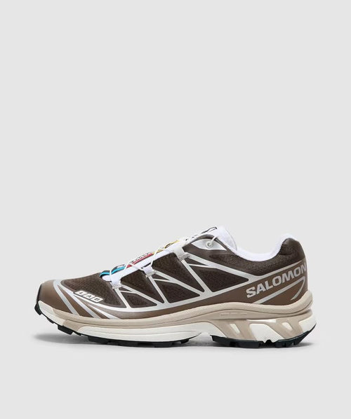 Brown Salomon: Sleek Winter Trail Sneakers